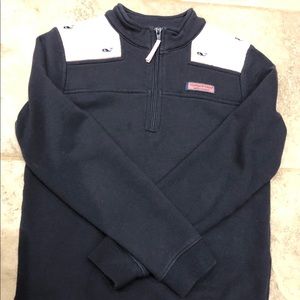 Girls M Vineyard Vines Whale Shep Shirt